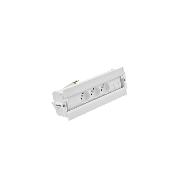 "Simon 480 TS48-630E300K0-33 Spinner 3 gn. typ E i płytka dla 2 złączy RJ45 keystone