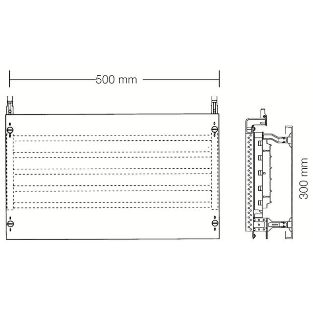 ED62SA Zestaw łączeniowy 2F do szyn
