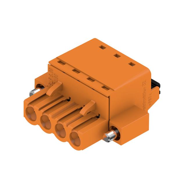 BLF 5.08HC/04/180F SN OR BX Wtyk PCB (złącze wiązki), 5.08 mm, Liczba biegunów: 4, PUSH IN, Złącze sprężynowe /60szt./ 1013110000 WEIDMÜLLER
