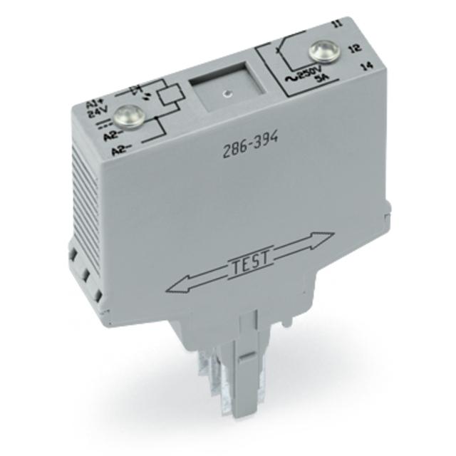Moduł przekaźnikowy 24V DC jasnoszary 286-394/004-000 WAGO