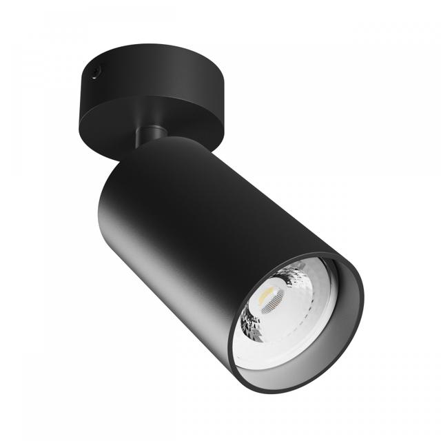 SQUALLA VARIOSA GU10 KINKIET 230V IP20 55x100x165MM CZARNY OKRĄGŁA