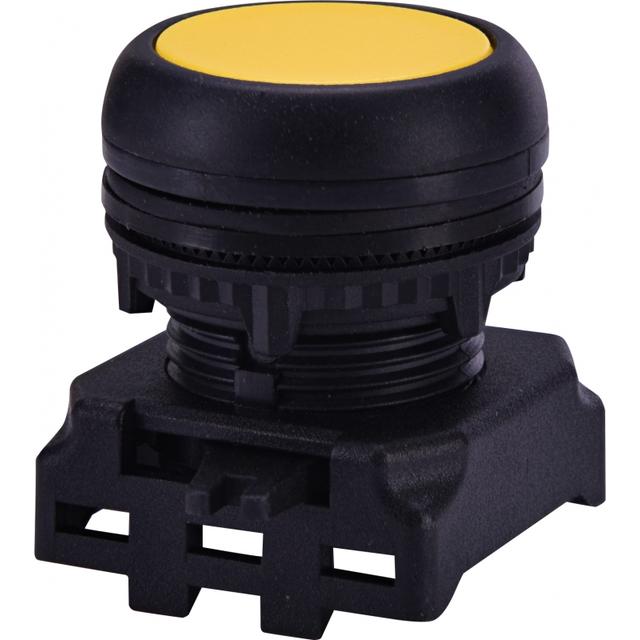 EGF-Y - Napęd z guzikiem krytym -Żółty