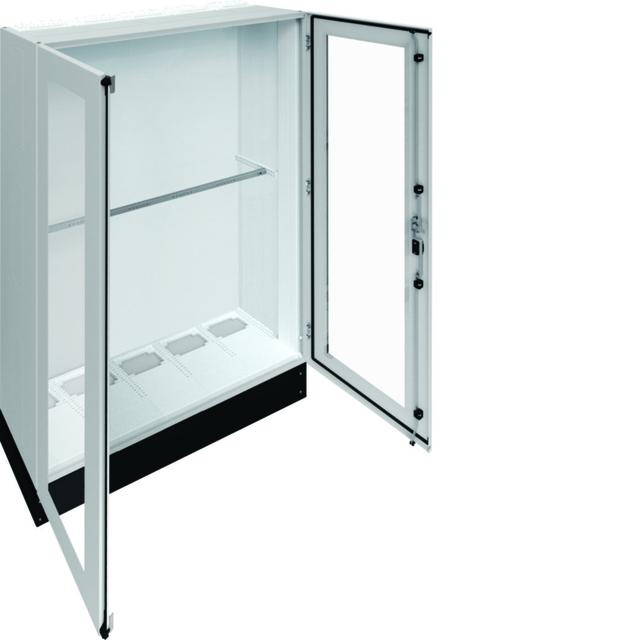 univers Rozdzielnica stojąca IP55 kl. II 1300x1850x400 + cokół 200mm drzwi transparentne FR25U2 HAGER