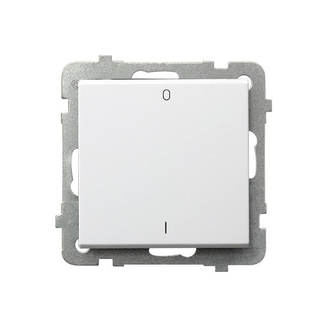 SONATA Łącznik dwubiegunowy - kolor biały mat