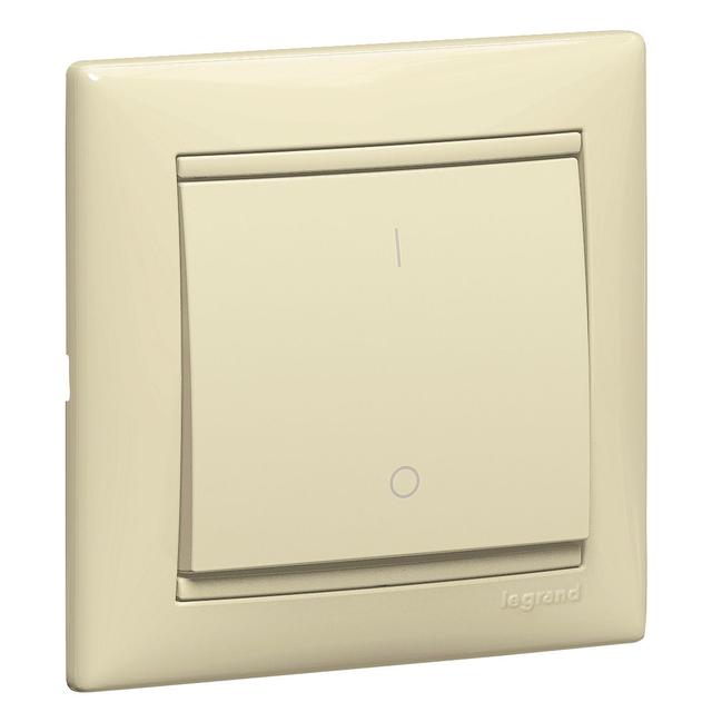 VALENA ŁĄCZNIK DWUBIEGUNOWY 2P KREM 10AX-250~, Legrand