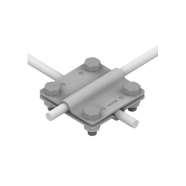 AN-03Z/OG/ Złącze krzyżowe 2 płytki,4xM8x40, B do 40 mm /OG/