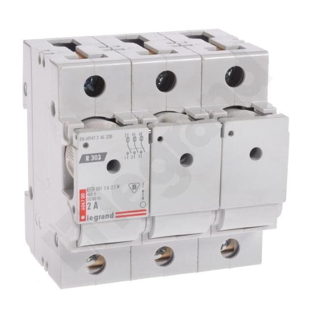 Rozłącznik Bezpiecznikowy R 303 2A 3P 606700 LEGRAND