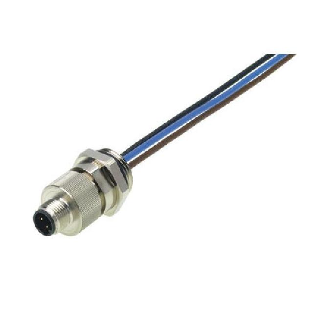 POS-4P-M12-.75MM2-150MM Przewód połączeniowy przemysłowy, nr katalogowy 2431040000