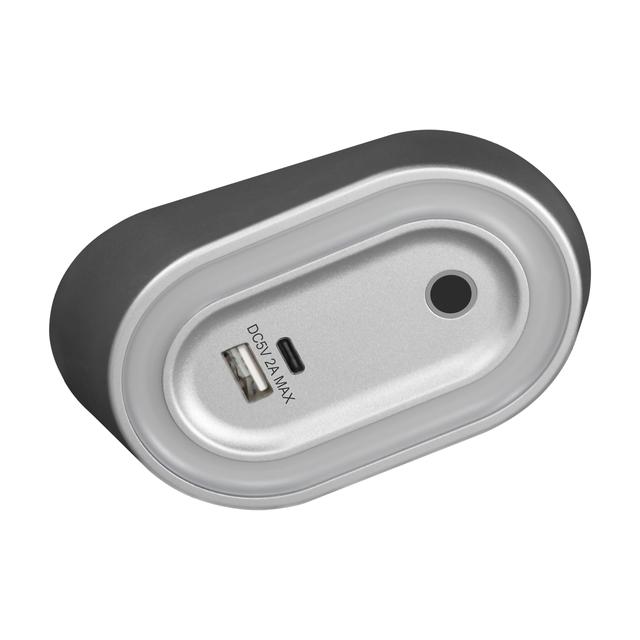 AGRA lampka podszafkowa LED 2,5W, 80lm, 4000K, z włącznikiem bezdotykowym i funkcją ładowania USB A+