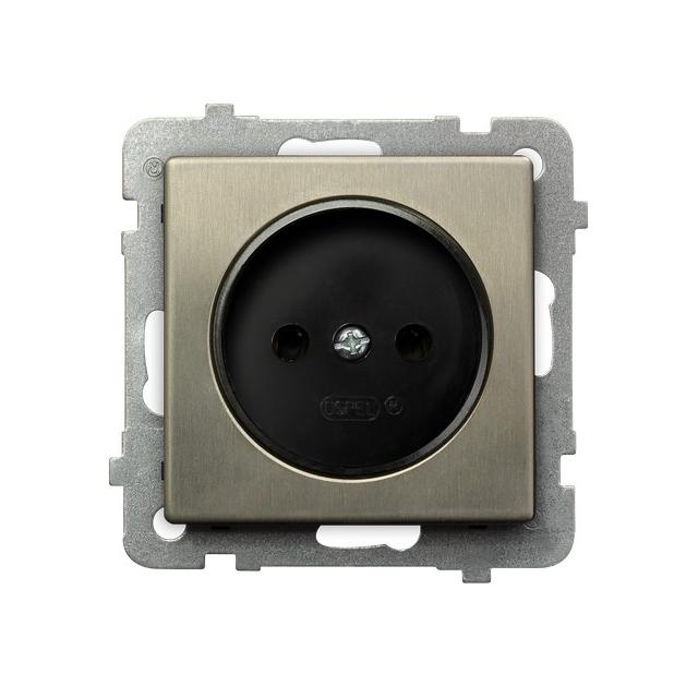 SONATA Gniazdo pojedyncze - kolor nowe srebro