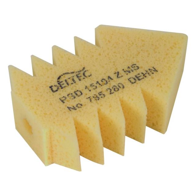 Gąbka 150x100x40 mm zębata (5 szt.)