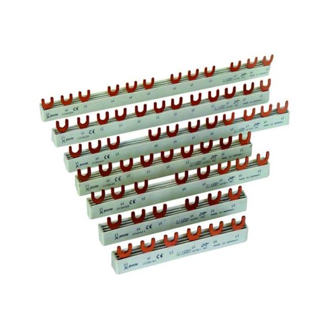 EVG-3PHAS/9MODUL Szyna łączeniowa widełkowa 3P 63A 10mm2 9 mod. do łączenia aparatów 3-fazowych 2156