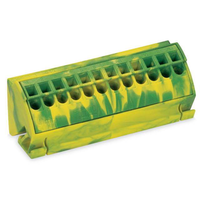 blok potencjałowy PE 4 mm2 żółto-zielona /10szt./ WAGO