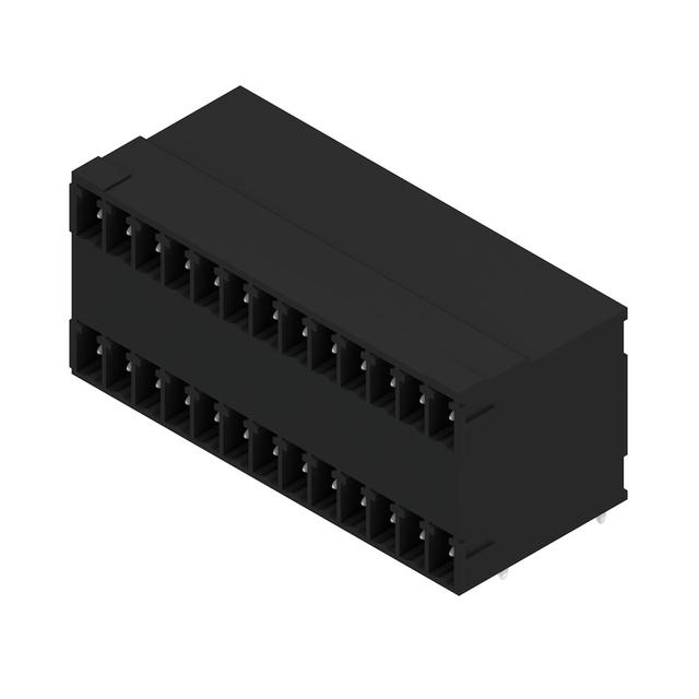 SCD-THR 3.81/26/90G 3.2SN BK BX Wtyki PCB (złącza płyty), 3.81 mm, Liczba biegunów: 26, kąt odejścia: 90° /20szt./ 1973840000 WEIDMÜLLER