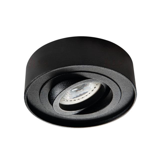 MINI BORD DLP-50-B Oczko sufitowe MINI BORD DLP-50-B okrągły stop aluminium stal kolor czarny 1XGx5,