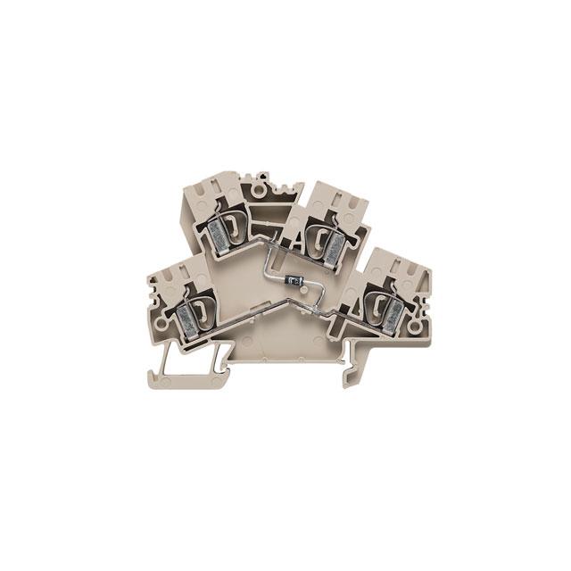 ZDK 4-2/D FORWARD Złączki szynowe z elementami elektronicznymi /50szt./ WEIDMULLER