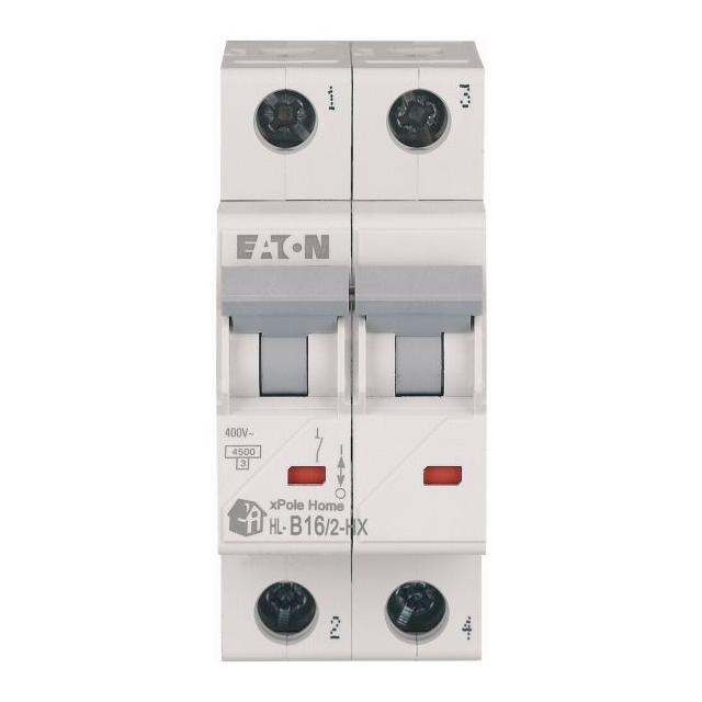 HN-B16/2 Wyłącznik nadprądowy 6kA B16A 2P 194861 EATON