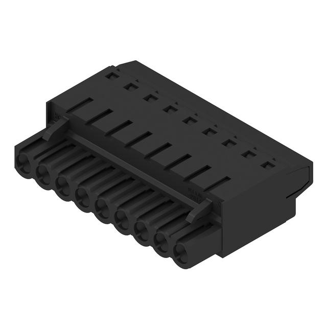 BLT 5.08HC/09/180 SN BK BX Wtyk PCB (złącze wiązki), 5.08 mm, Liczba biegunów: 9, Przylącze TOP /36szt./ 1500210000 WEIDMÜLLER