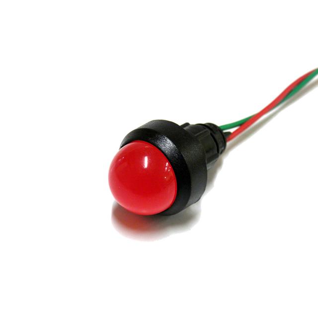 Klp20R/24V ,  Kontrolka diodowa, klosz 20 mm, 24V, czerwony