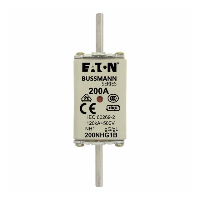 NH FUSE 200A 500V GG/GL SIZE 1 Wkładka NH1 200A 500V GL/GG podwójny wskaźnik 200NHG1B EATON