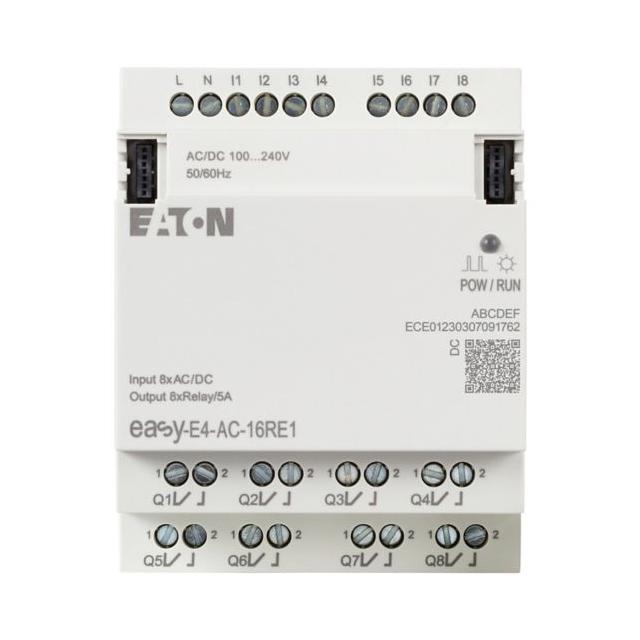 EASY-E4-AC-16RE1 easyE4 rozszerzenie 230VAC/DC 8DI 8DO-R 197222 EATON