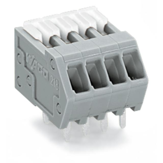Listwa zaciskowa do płytek drukowanych 3‑biegunowa pomarańczowa raster 2,54mm 218‑503/000‑012 /100szt./ WAGO