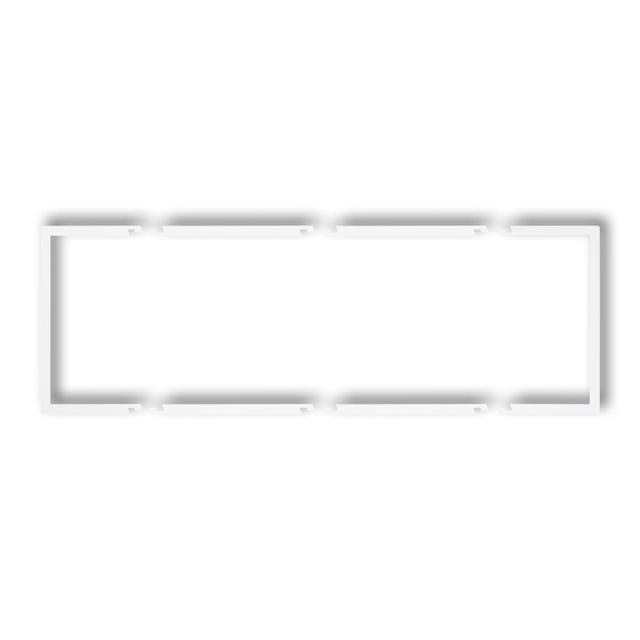 DECO Ramka wypełniająca potrójna DECO biały mat