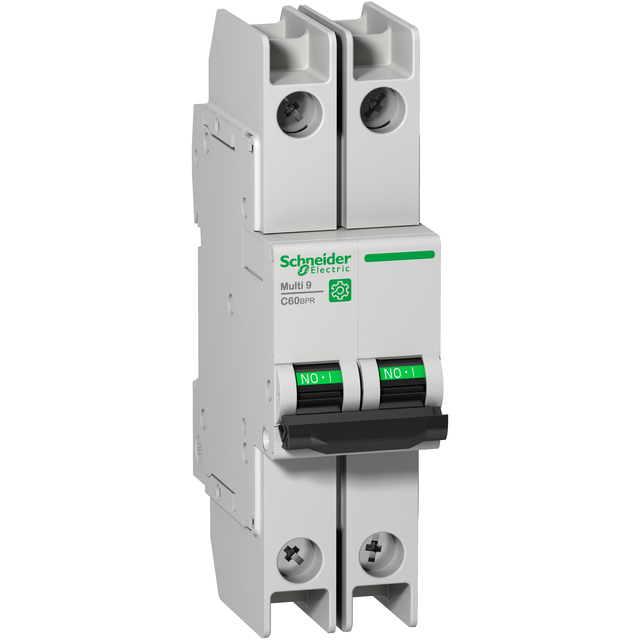 Wyłącznik nadprądowy Multi9 - C60BPR - 2P - 6 A - kat. D - 480Y/277 V - 10 kA - UL 489 M9F53206 Schneider
