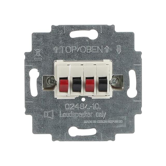 Gniazdo głośnikowe stereo kremowy 2CKA000230A0402 ABB