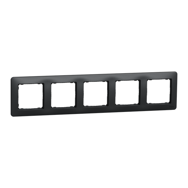 Sedna Design, ramka 5-krotna, czarny antracyt