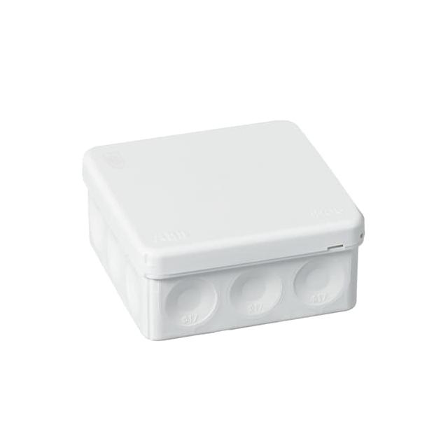 Puszka IP65 86x86 mm biała