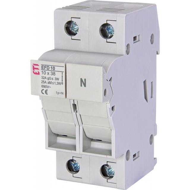 Rozłącznik bezpiecznikowy EFD 10 1P+N 002540002 ETI