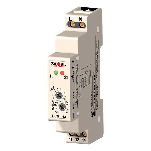 PRZEKAŹNIK CZASOWY 230V AC TYP: PCM-03