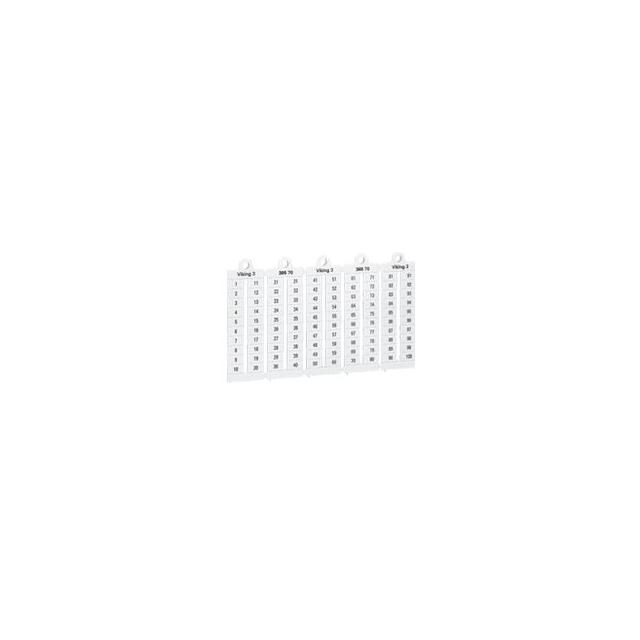 Płytki Oznaczników Viking3 Szerokość 6Mm /21-30/ Pionowe /1000Szt./ 039567 LEGRAND