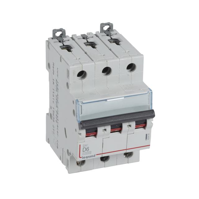 Wyłącznik Nadprądowy S 313 3P D6A 10000A DX3 409495 LEGRAND