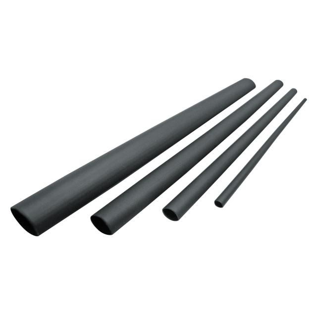 Rura termokurczliwa cienkościenna z klejem (czarna) 10 mb/opk.