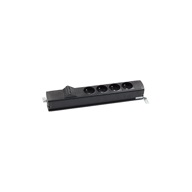 "Simon 480 TS48-130E400K0-44 Listwa standardowa 4 gn. typ E i płytka 2xRJ45 keystone