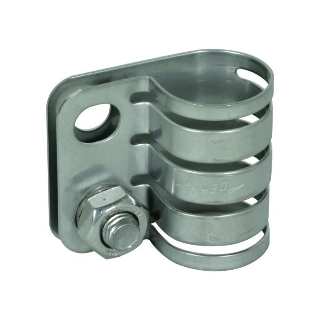 Obejma PA do przewodu HVIpower (fi 27 mm), NIRO