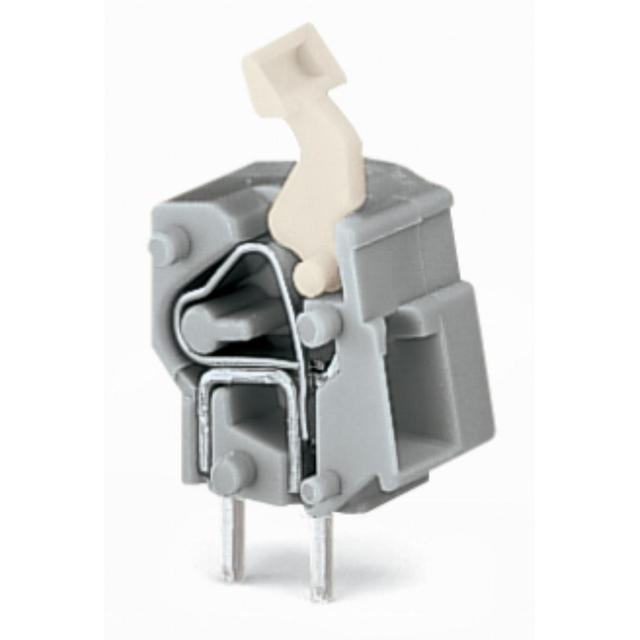 złączka do płytek drukowanych ciemnoszara raster 7,5/7,62 mm