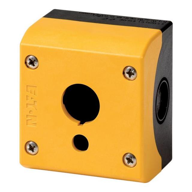 M22-IY1-XPV60-* Obudowa natynkowa 1 otwór 22mm żółta - do M22-XPV… ind. opis 197630 EATON