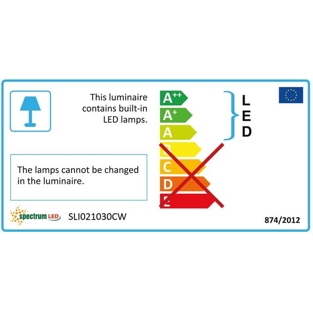 FIALE II 6W COB 38st 230V CW OCZKO LED pierścień szczotkowane aluminium