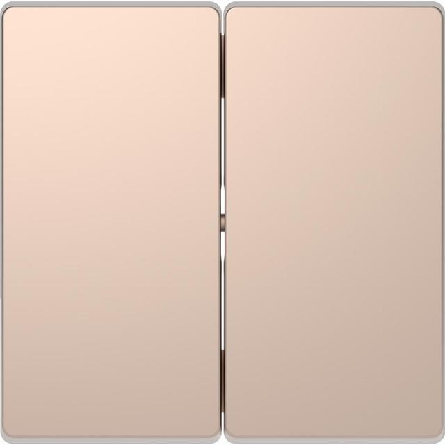 Merten, D-Life, klawisz podwójny, szampan metalik