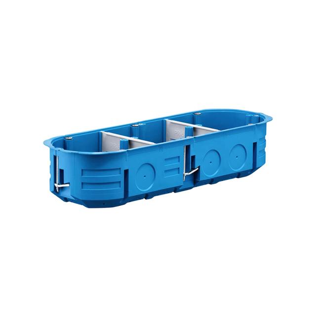 P3x60K Puszka do pustych ścian,3x60mm,płytka MULTIBOX - kolor niebieski  SIMET