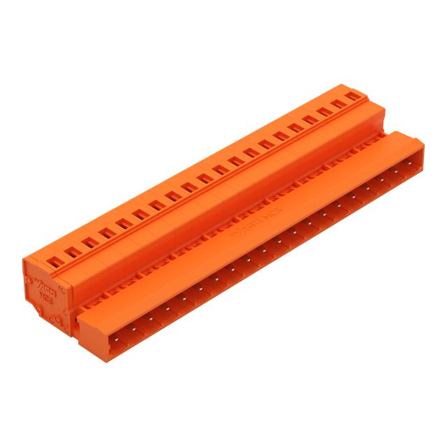 MCS-MIDI Classic wtyk 20-bieg. pomarańczowy raster 5,08 mm /10szt./ WAGO