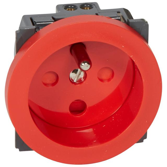 CELIANE - GNIAZDO Z BLOKADĄ 2P+Z 16A ZACISKI ŚRUBOWE, Legrand