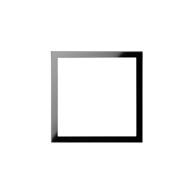 Simon 100 Ramka matrix 1-krotna czarny