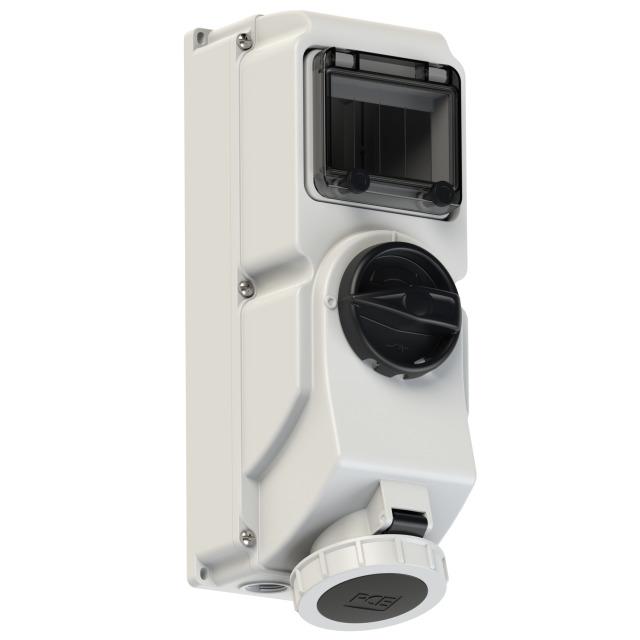 GN.32A 4P IP67 7H Z BLOK.MECHAN.OBUD.DUZA