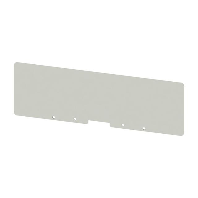 WTW WFF185/300 Płyta separacyjna (terminal), Płyta zamykająca i pośrednia, 287 mm x 90 mm, szary /10szt./ 1067400000 WEIDMÜLLER
