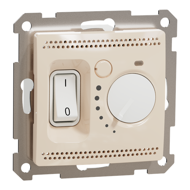 Sedna Design & Elements, regulator temperatury z wbudowanym czujnikiem, beżowy