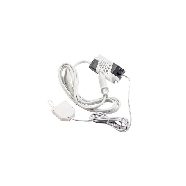 TRANSFORMATOR DO LAMPEK EVORA LED STAŁOPRĄDOWY 3W, 350 MA  Z KABLEM ZASILAJĄCYM, WŁĄCZNIKIEM I DYSTR